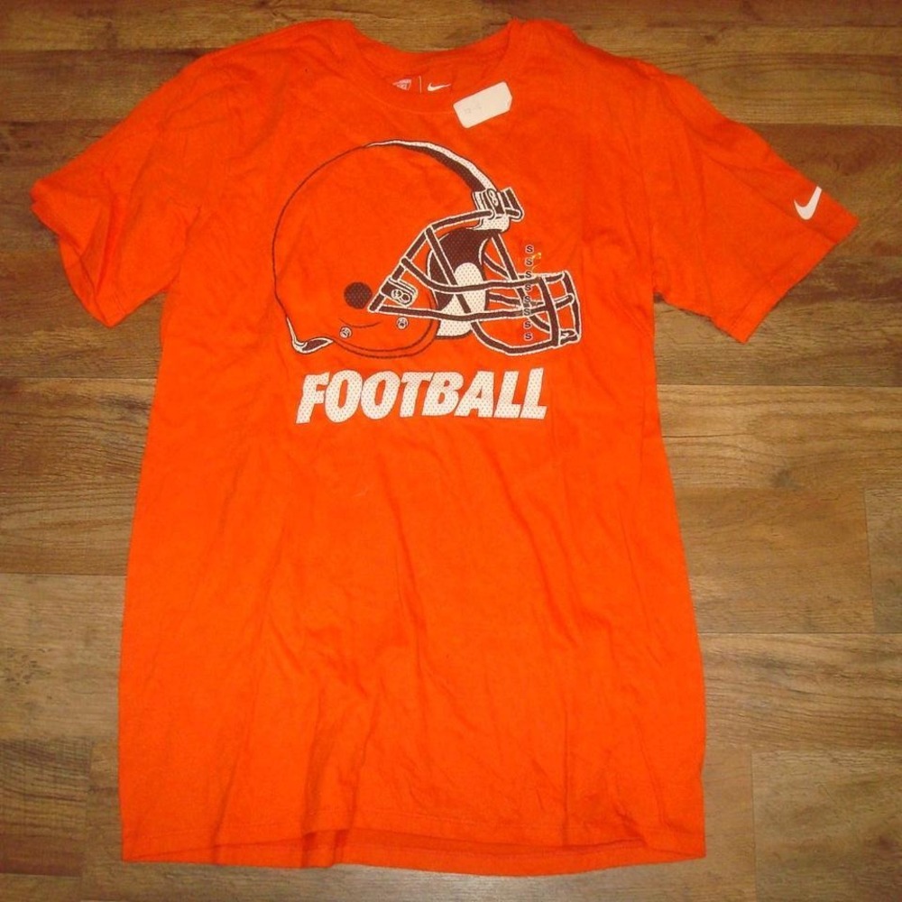 CLEVELAND BROWNS NIKE SHIRT DEADSTOCK 2014